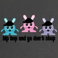 thumbnail image 2 of CafePress - Hip Hop Bunnies Maternity T Shirt - Maternity Dark T-Shirt, 2 of 3