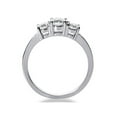 thumbnail image 2 of 1/2ct Three Stone Diamond Ring 14K White Gold, 2 of 2