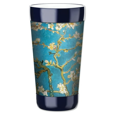 Mugzie 16-Ounce Tumbler Drink Cup with Removable Insulated Wetsuit Cover - Van Gogh: Almond