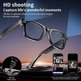 thumbnail image 2 of AI Smart Glasses With Camera, Hands-Free Video Recording, Real-Time 100+ Language Translation, Bluetooth Calls & Music, Titanium Frame For Outdoor Travel Sports, 2 of 34