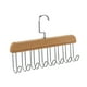 thumbnail image 5 of Colgador de ropa camisola, colgador de cinturón, colgador de lencería, 8 ganchos, organizador de sujetador, colgador de bufanda para trajes de baño, madera Macarena Percha de ropa, 5 of 8