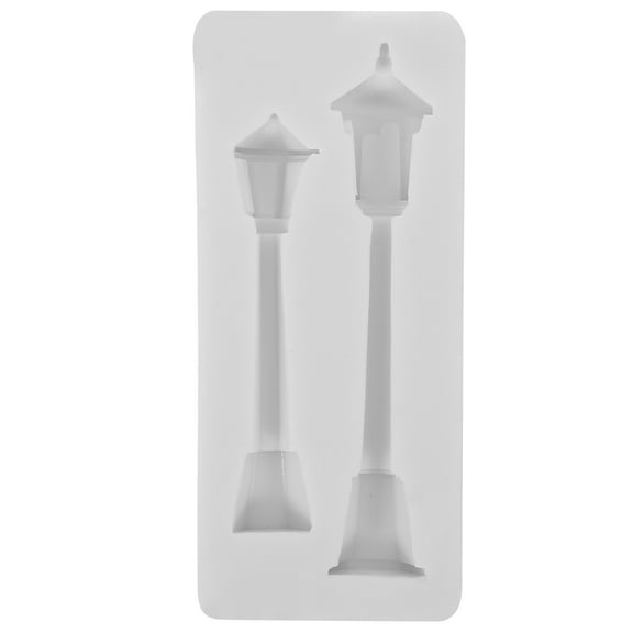 OATIPHO Reusable Street Lamp Mold for Epoxy Resin Crafting and Christmas Fondant Decoration