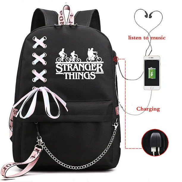 Am ricain Drame tranger Choses tranger Sac Dos Usb Chargeant