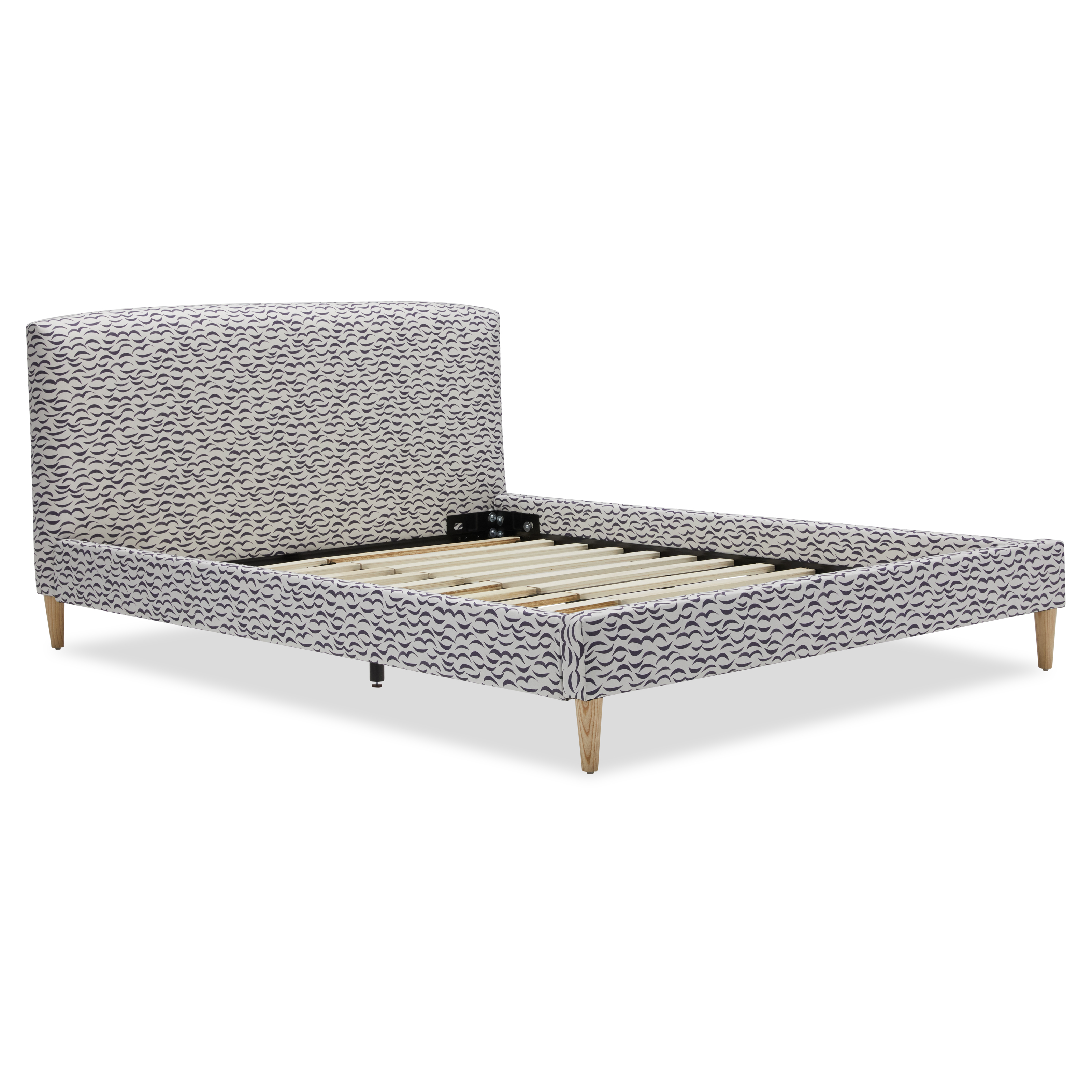 Crescent Moon Upholstered Platform Bed, Multiple Sizes by Drew Barrymore Flower Home - image 4 of 10