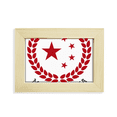 thumbnail image 1 of Chine Étoiles Blé Riz Rouge Bureau Décorer Photo Cadre Image Art Peinture 5 X 7 Pouces, 1 of 3