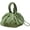 Green, variant on Kukuzhu Chic Shoulder Bag Tote Bag Women Pleated Drawstring Hobo Bag Chic Soft Handbag Purse