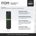 thumbnail image 2 of POM Pepper Spray Keychain - Flip Top Safety - Maximum Strength OC Spray - Tactical Compact & Safe Design - 25 Bursts & 10 ft Range - Powerful & Accurate Stream Pattern, 2 of 6