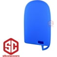 thumbnail image 2 of 2x New Key Fob Remote Fobik 3 Buttons Silicone Cover Fit/For Dodge Jeep., 2 of 2