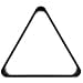thumbnail image 3 of Action Heavy Duty Eight Ball and Snooker Plastic Pool Triangle Rack Holder for Billiards Table, Black, (RK8PHD), 3 of 4