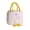 Beige, variant on Lunch Box,Cute Duck Durable Insulated School Lunch Bag,Oxford Cloth Reusable Thermal Lunch Carrier, Portable Heat‑Preserving Cooler Bag for Office, Picnic, Outdoor Travel & Daily Meal Storage
