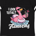 thumbnail image 4 of Inktastic I Look Totally Flamazing with Flamingo in Sunglasses Boys or Girls Toddler T-Shirt, 4 of 5