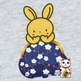 thumbnail image 2 of CafePress - Japanese Style Rabbit With Purse Body Suit - Cute Infant Bodysuit Baby Romper - Size Newborn - 24 Months, 2 of 3