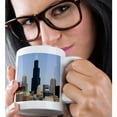 thumbnail image 2 of 3drose, Willis and Sears Tower, Chicago River, Il - Us14 Dfr0095 - David R. Frazier, 15oz Mug, 2 of 6
