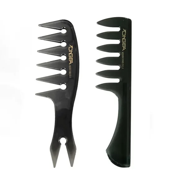 Typpkmm Peine Profesional De Peluquería Para Hombre Peine Peinados Peines Peluqueria Profesional Cepillo De Pelo De Diente Ancho Peines De Peinado