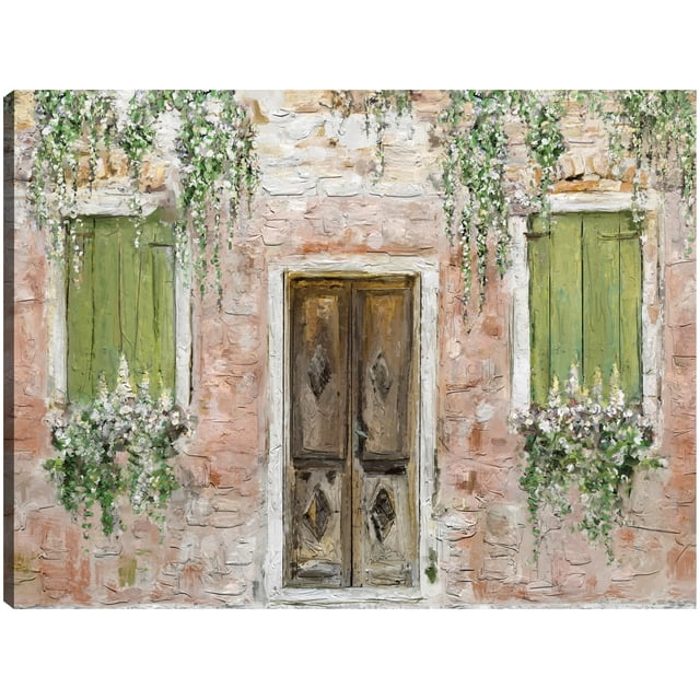 Cuadro Decorativo - bienvenue Jr Impresión en canvas, estrechado