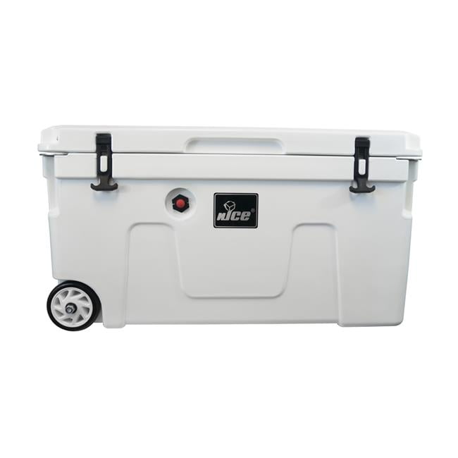 nICE CYY513440 90L Premium Cooler with Wheels White