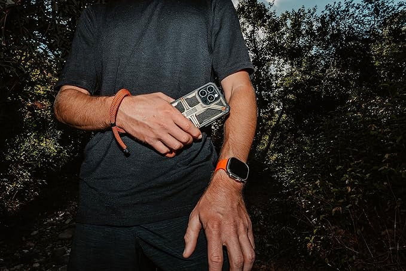 UAG Phone Lanyard Wrist Strap 7mm Adjustable Paracord Wrist Lanyard for iPhone Cases Civilian Dune