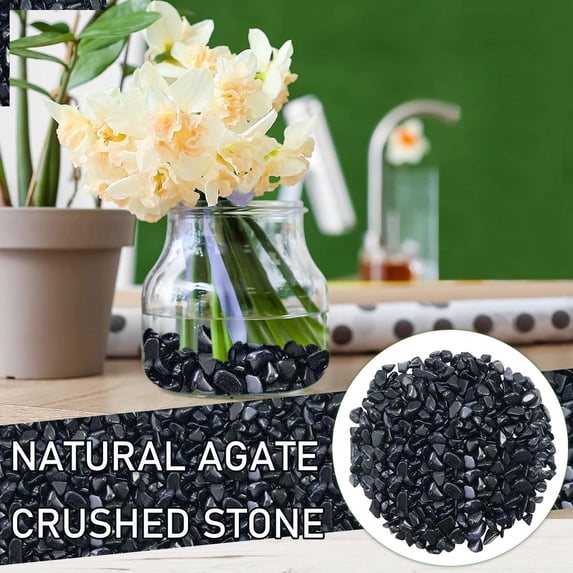 Cozival Decorative Stones – Natural Polished River Rocks for Plants, Terrariums, Aquariums, and DIY Craft Projects – 100g
