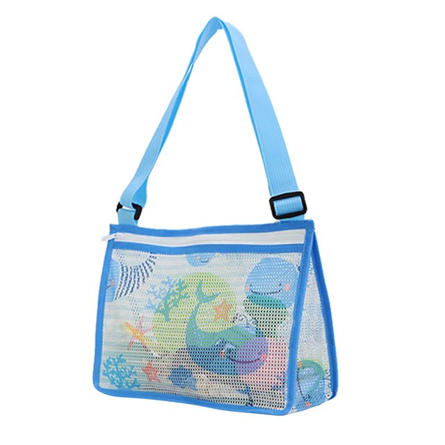 Juguete Bolsa de malla de juguete de playa Bolsa de recolección para niños Juguete de arena de malla de playa para sostener s Juguetes de playa Juguetes de arena Accesorios de natación para niños y niñas AMMAO MXZZ23418A0852