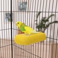 thumbnail image 2 of Bird Parrot Calcium Teeth Mouth Molar Grinding Stone Hamster Grinding Stone Chew Toy Perch Jumping Stand for Parrot Budgies Cage Stand Platform，Yellow, 2 of 5