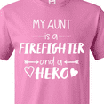 thumbnail image 4 of Inktastic My Aunt is a Firefighter and a Hero T-Shirt, 4 of 5