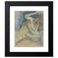 thumbnail image 2 of Edgar Degas 20x24 Black Modern Framed Museum Art Print Titled - Woman to Her Toilet (circa 1892), 2 of 5