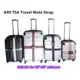 thumbnail image 3 of A99 TSA Adjustable Luggage Straps Rainbow 1pc Travel Mate Strap Suitcase Packing Belt Travel Accessories Digital Dial Combination Safe Suitcase Lock Strap, 3 of 8