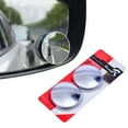 thumbnail image 3 of Car Blind Spot Rear View Mirror Wide Angle Adjustable Round Mirror Rotating Z4Y0 By NZRUANE, 3 of 9