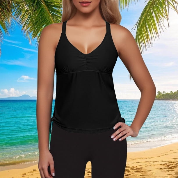 WILLBEST Trajes de Baño Mujer Completo Traje de Baño Bikini Dividido Lindo Sexy Para Mujer Traje de Baño Bikini de Cintura Alta Traje de Baño Push Up de Dos Piezas Para Playa