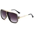thumbnail image 1 of Gafas de sol NQ metal con montura grande para hombre y mujer UV400, 1 of 4