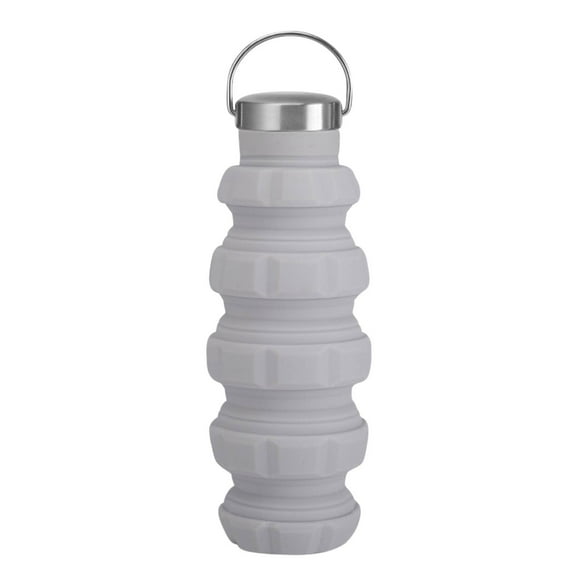 Yhmxh Water Bottle Water Bottles, 500ml Portable Foldable Expandable Water Bottle Sports Cups, Leak Proof And Reusable, For Outdoor Activities Travel BPA Free Travel Bottles Juice Bottles