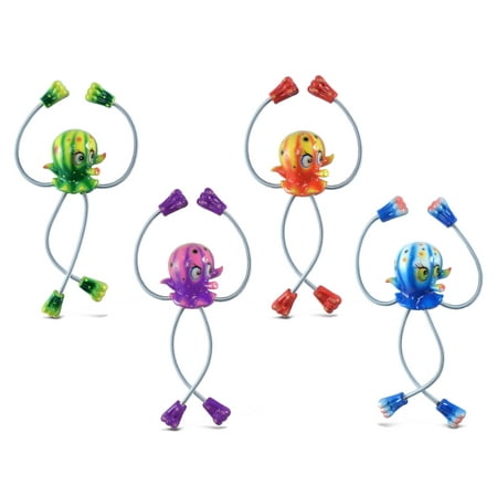 

Puzzled Octopus Springy Magnets (Set of 4)