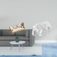 thumbnail image 2 of Miniatura De Sofá De Madera Con Estatua De Toro, Adorno Artesanal, Simulación De Mueble, Juguete, Escultura De Resina, Figura Abstracta Para Casa De Muñecas, Bricolaje, Entrada, Mesa,, 2 of 8