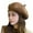 Caramel, variant on Knitted Berets for Women French Beret Hats for Women Trendy Painter Cap Beanies Warm Fall Winter Hat Tea Party