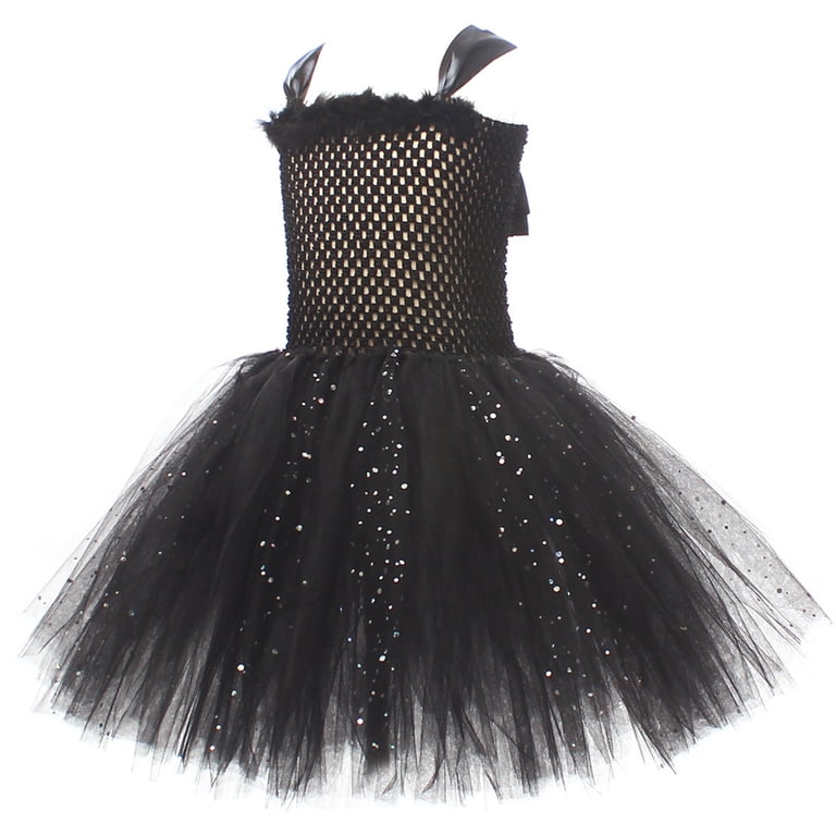 Enchanting Halloween Dress for Girls: Black Dress for Kids Party Ready with Elegant and Toddler Fancy Dress 5 Month Girl Dress 12 Month Dress Dress Com Dress Little Girls Easter Dress Short