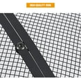 thumbnail image 2 of Lineslife 30" Black Finish Iron Fire Pit Spark Screen with Handle, 2 of 8