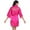 Rose Red, variant on LYMAYTER Women Satin Kimono Bathrobe Bride Bridesmaid Robes with Gold Glitter or Rhinestones S-2XL