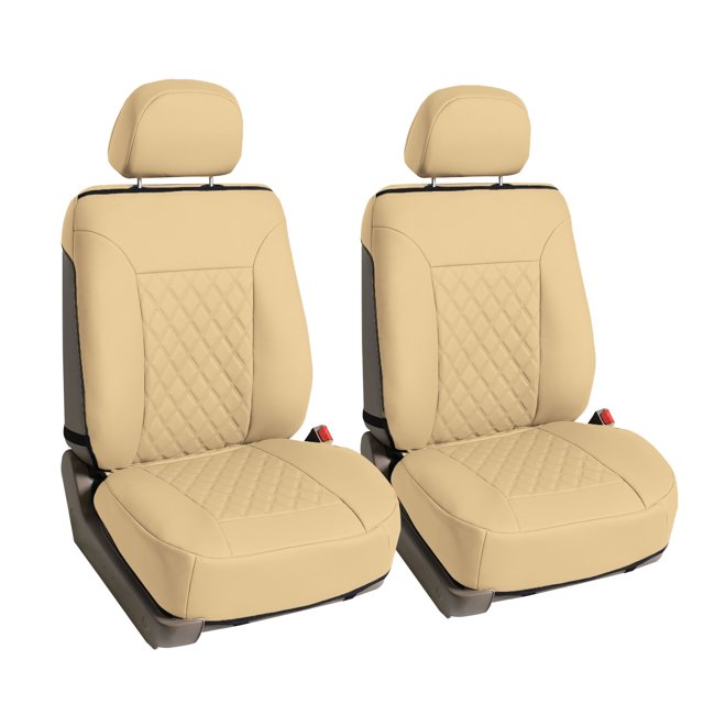 Deluxe Diamond Pattern Seat Cushions For Car Truck SUV Van - Front Seats