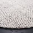 thumbnail image 4 of SAFAVIEH Abstract Dalia Geometric Area Rug, Ivory/Grey, 6' x 6' Round, 4 of 9