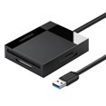 thumbnail image 1 of T8l UGREEN 30229 4-in-1 USB 3.0 to for SD Micro SD TF CF MS Compact E2O Smart Memory Card Reader for, 1 of 5