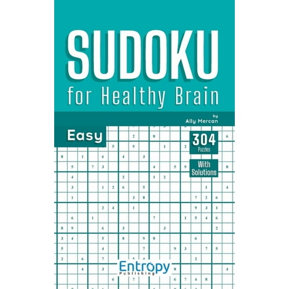 Sudoku for Healthy Brain: Easy, (Paperback)