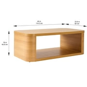 Better Homes & Gardens Juliet Coffee Table, Light Honey Finish