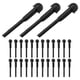 thumbnail image 1 of 5 silenciadores para tijeras de peluquería: tope de goma de repuesto para tijeras de peluquería, accesorios para tijeras de peluquería y herramientas de peluquería., 1 of 8