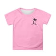 thumbnail image 5 of Bright Summer Graphic Tee for Girls | Lightweight Casual Short Sleeve Top with Cheerful Print for Everyday Wear, 5 of 5
