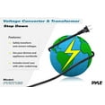 thumbnail image 3 of Pyle Travel Voltage Converter Transformer Kit, 3 of 4