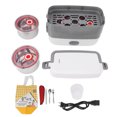 thumbnail image 1 of Electric Lunch Box 2 Layers 4 Stainless Steel Inner Liner Portable Leakproof Heated Lunch Box for Office Travel 110‑220V EU Plug, 1 of 20