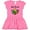 Raspberry with Polka Dots, variant on Inktastic Autism Awareness Bee Kind Girls Baby Dress