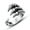 Style 1, variant on 10pcs Mens Fashion Dragon Claw Rings Gothic Alloy Jewelry Adjustable-Style 7-Adjustable