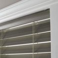 thumbnail image 2 of Gray/Grey/Driftwood 2 1/2" Faux Wood Blind 24 1/2" X 48" (Actual Size 24 X 48), 2 of 2