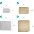 thumbnail image 3 of Pet Parents® Pawtect® Pads Washable Pee Pads for Dogs, 2 Pack Reusable Puppy Pads, Tan & Grey, 18x24, 3 of 8